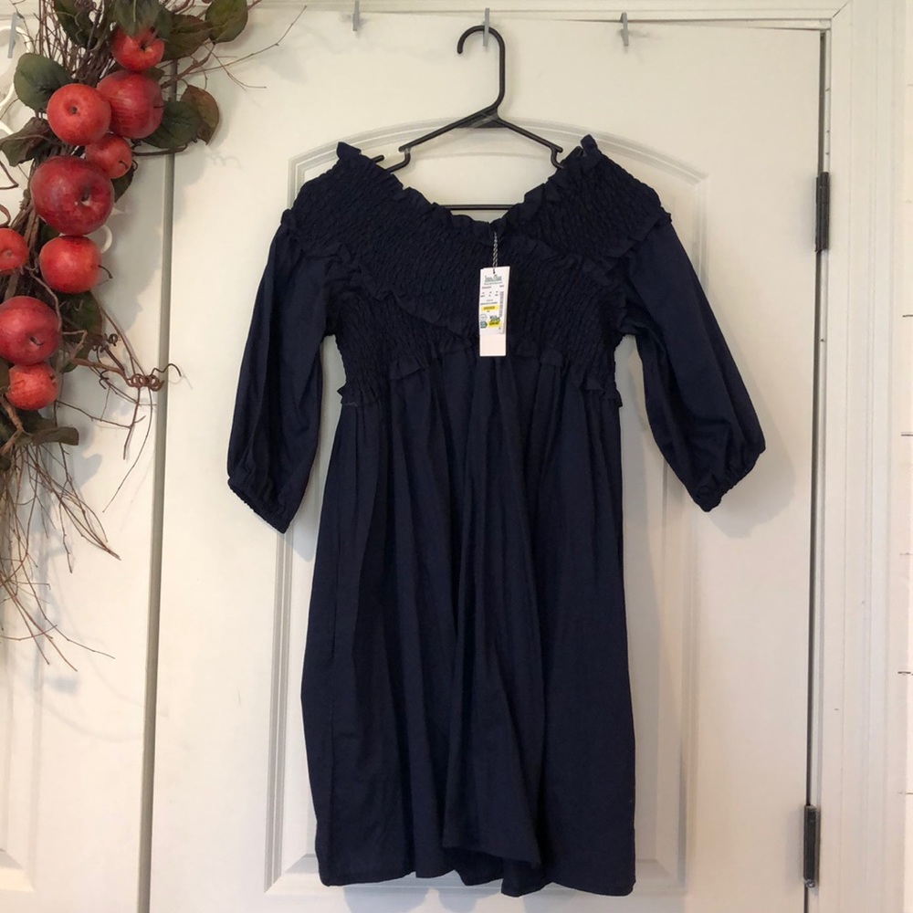 Adorable navy dress never worn